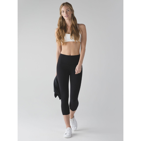 lululemon athletica Pants - Lululemon Black Align Crop 19''